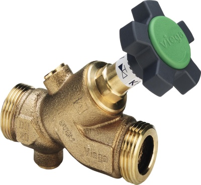 Наклонный вентиль Easytop CRV (с обр.клапаном) с SC‑Contur, модель 2238.5, Viega В Ижевске