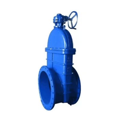 Задвижка чугун 30ч539р аналог МЗВ обрезиненный клин c гайкой Ду 800 Ру10/16 Тмакс=120C фл с редуктором В Ижевске