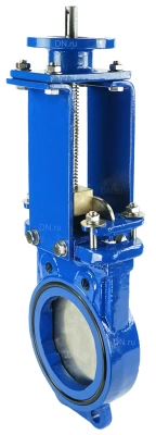 Задвижка шиберная дн.ру GGG40-SS304-NBR-2W-ISO Ру10 с голым штоком и невыдвижным шпинделем В Ижевске
