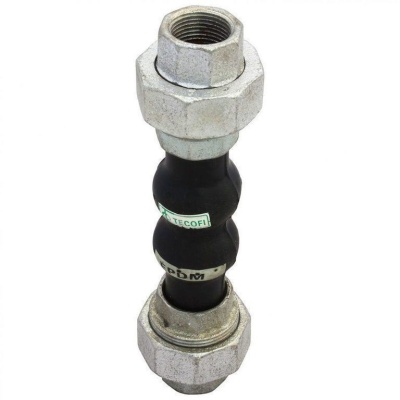 Компенсатор резиновый Tecofi DI 7140N  Ду15-50 Ру16, муфтовый В Ижевске